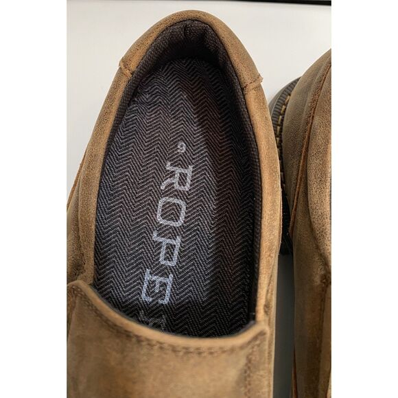 Roper Wilder Slip On Square Toe Men’s Vintage Tan Size 9 main image 7